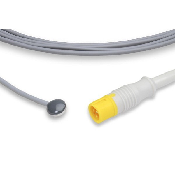 Cables & Sensors DRE Compatible Reusable Temperature Probe - Adult Skin Sensor DDRE-AS0